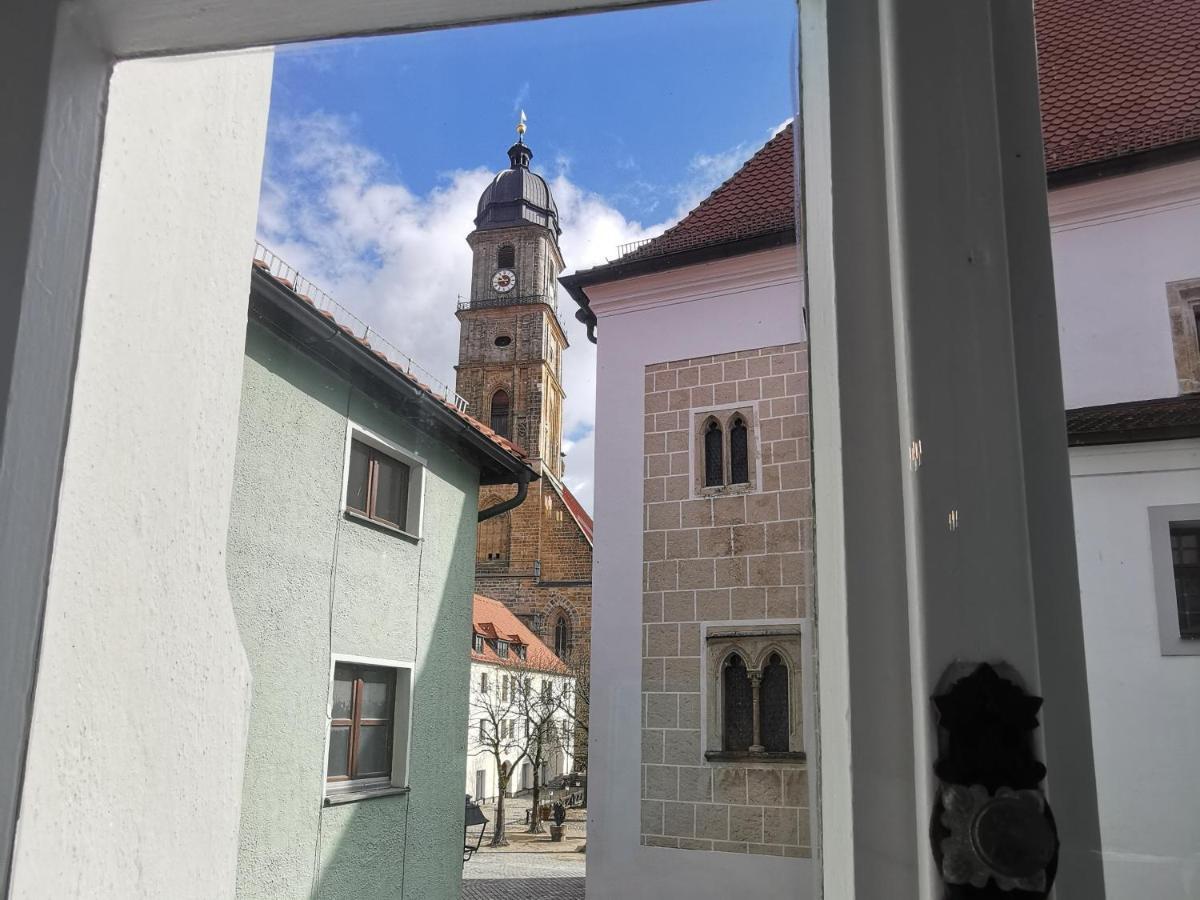 Der Schoenste Platz In Der Altstadt Amberg Exteriör bild